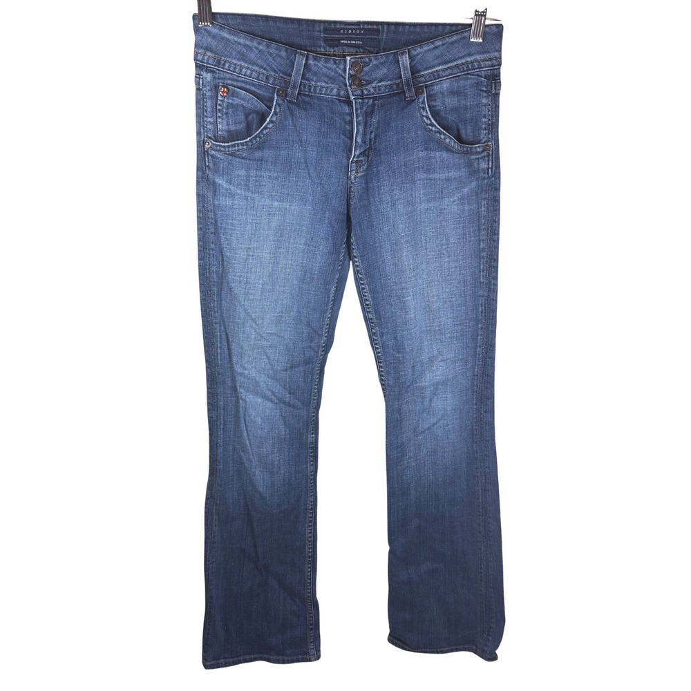 Hudson Jeans Bootcut Size 29 Womens Denim‎ Medium Wash Made in USA Grunge